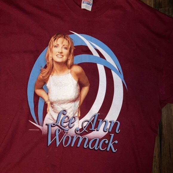 Vintage Unisex Size XL Lee Ann Womack Top Country Music Albums Graphic T Shirt - Picture 3 of 5